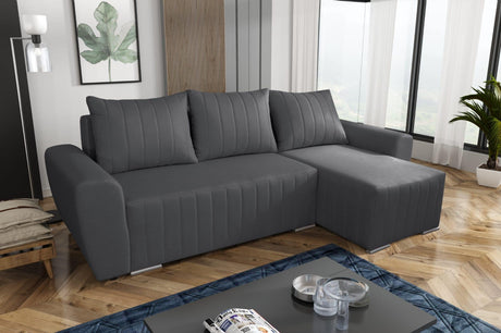CORNER SOFA BED MALIBU 248CM UNIVERSAL CHOICE OF COLORS UNIVERSAL RIGHT/LEFT CORNER / FOAM