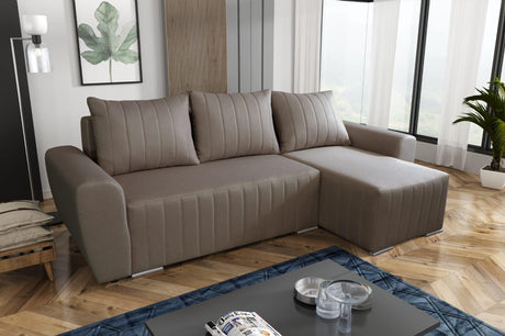 CORNER SOFA BED MALIBU 248CM UNIVERSAL CHOICE OF COLORS UNIVERSAL RIGHT/LEFT CORNER / FOAM