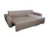 CORNER SOFA BED MALIBU 248CM MALMO 16 / UNIVERSAL RIGHT/LEFT CORNER / FOAM