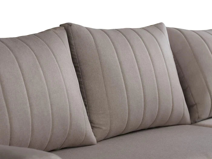 CORNER SOFA BED MALIBU 248CM MALMO 37/ UNIVERSAL RIGHT/LEFT CORNER / FOAM