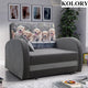 SINGLE SOFA BED TOLA 100CM *CHOICE OF COLORS* EASY CLEAN FABRIC / FOAM