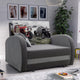 SINGLE SOFA BED TOLA 100CM *CHOICE OF COLORS* EASY CLEAN FABRIC / FOAM