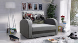 SINGLE SOFA BED TOLA 100CM *CHOICE OF COLORS* EASY CLEAN FABRIC / FOAM