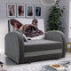 SINGLE SOFA BED TOLA 100CM *CHOICE OF COLORS* EASY CLEAN FABRIC / FOAM