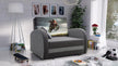 SINGLE SOFA BED TOLA 100CM *CHOICE OF COLORS* EASY CLEAN FABRIC / FOAM