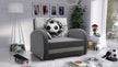SINGLE SOFA BED TOLA 100CM *CHOICE OF COLORS* EASY CLEAN FABRIC / FOAM