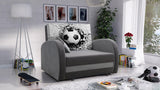 SINGLE SOFA BED TOLA 100CM *CHOICE OF COLORS* EASY CLEAN FABRIC / FOAM