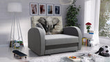 SINGLE SOFA BED TOLA 100CM *CHOICE OF COLORS* EASY CLEAN FABRIC / FOAM