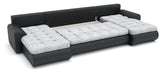 CORNER SOFA BED PRADO U LAWA 02/1116 300CM / SPRINGS + FOAM