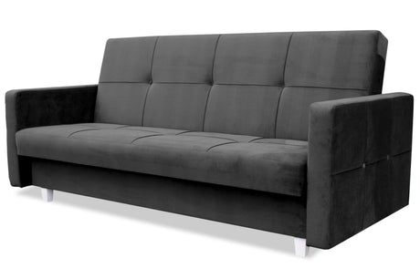 SOFA BED COSMO 210cm  / SPRINGS + FOAM CHOICE OF COLOR EASY CLEAN FABRIC