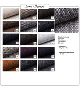 CORNER SOFA BED PRADO U LAWA 09/1115 GREY/WHITE 300CM / SPRINGS + FOAM