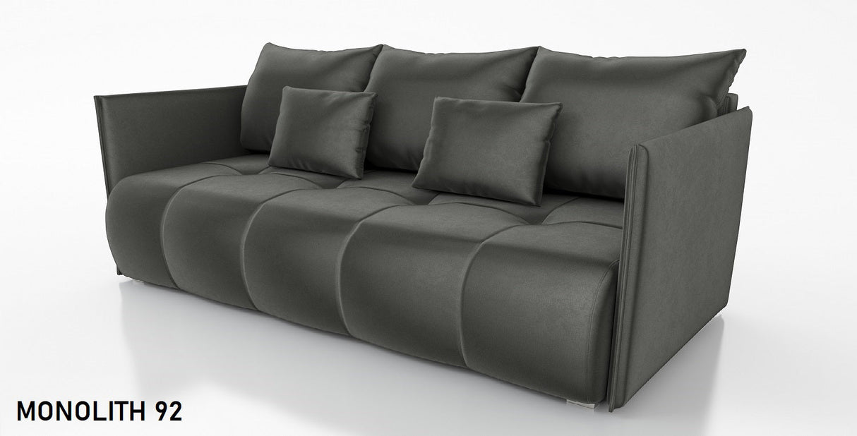 NEW!  SOFA BED NESS 199CM SPINGS + FOAM / CHOICE OF COLOR