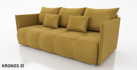 NEW!  SOFA BED NESS 199CM SPINGS + FOAM / CHOICE OF COLOR