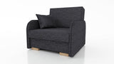 SINGLE SOFA BED GOLDY 90CM /  FOAM