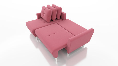 CORNER SOFA BED MONE UNIVERSAL 228cm JASMINE 90 EASY CLEAN FABRIC  / BONELL SPRINGS + FOAM