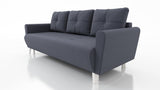 SOFA BED MONE CHOICE OF COLOR 221CM SEASY CLEAN FABRIC / BONELL SPRINGS + FOAM