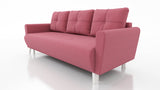 SOFA BED MONE CHOICE OF COLOR 221CM SEASY CLEAN FABRIC / BONELL SPRINGS + FOAM