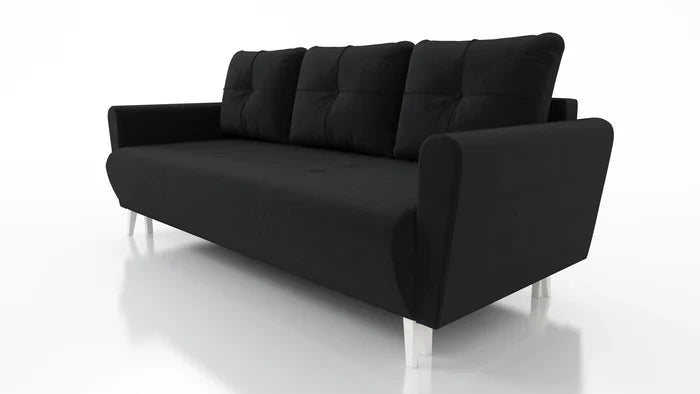 SOFA BED MONE 221CM JASMINE 100 EASY CLEAN FABRIC / BONELL SPRINGS + FOAM