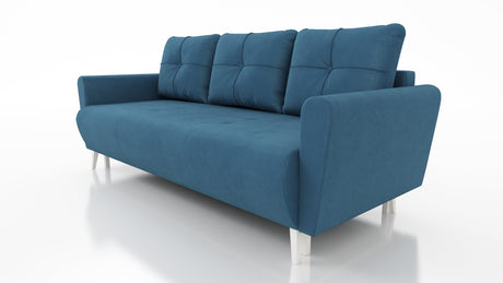 SOFA BED MONE CHOICE OF COLOR 221CM SEASY CLEAN FABRIC / BONELL SPRINGS + FOAM