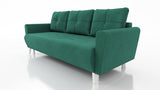 SOFA BED MONE CHOICE OF COLOR 221CM SEASY CLEAN FABRIC / BONELL SPRINGS + FOAM