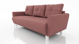 SOFA BED MONE CHOICE OF COLOR 221CM SEASY CLEAN FABRIC / BONELL SPRINGS + FOAM
