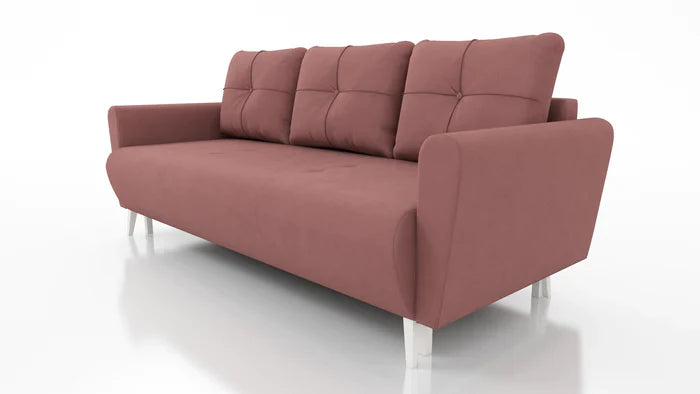 SOFA BED MONE 221CM KRONOS 29 EASY CLEAN FABRIC / BONELL SPRINGS + FOAM