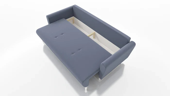 SOFA BED MONE 221CM KRONOS 01  EASY CLEAN FABRIC / BONELL SPRINGS + FOAM