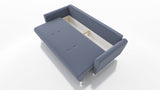 SOFA BED MONE CHOICE OF COLOR 221CM SEASY CLEAN FABRIC / BONELL SPRINGS + FOAM