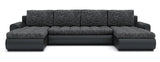 CORNER SOFA BED PRADO U LAWA 17/1114 300CM / SPRINGS + FOAM
