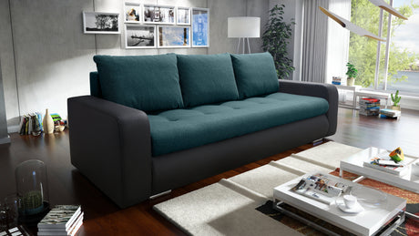 SOFA BED DAVY 228CM / BONELL SPRINGS + FOAM CHOICE OF COLOR