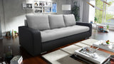 SOFA BED DAVY 228CM / BONELL SPRINGS + FOAM CHOICE OF COLOR