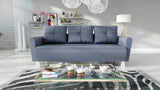 SOFA BED MONE 221CM  JASMINE 90 EASY CLEAN FABRIC / BONELL SPRINGS + FOAM