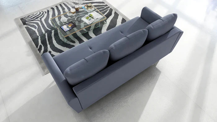 SOFA BED MONE 221CM KRONOS 29 EASY CLEAN FABRIC / BONELL SPRINGS + FOAM